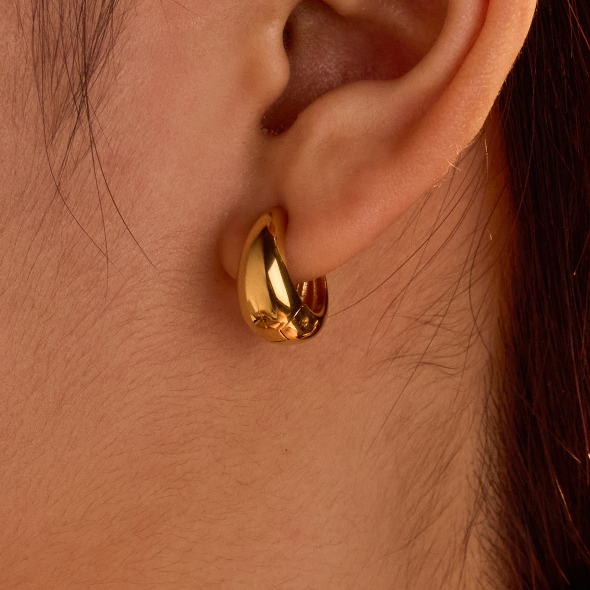 Vintage Inspired Stainless Steel Stud Earrings